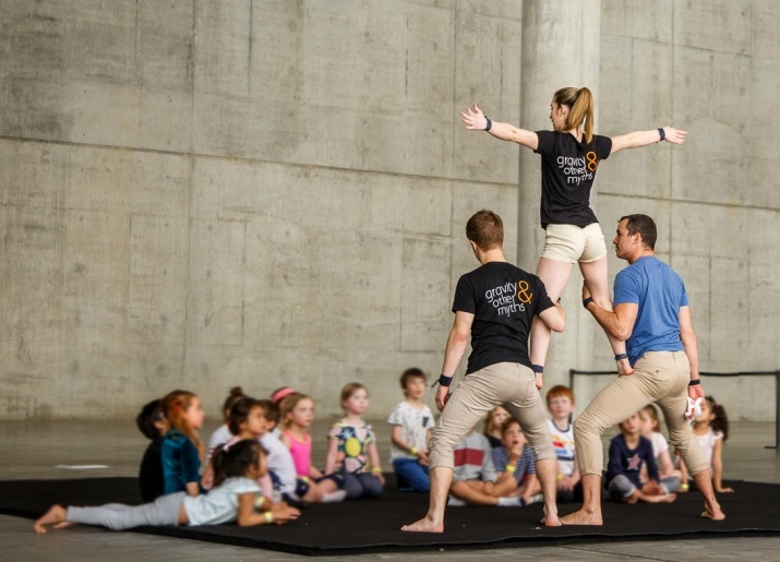 In-school Workshop: Beginner Acrobatics Tumbling & Group Pyramids