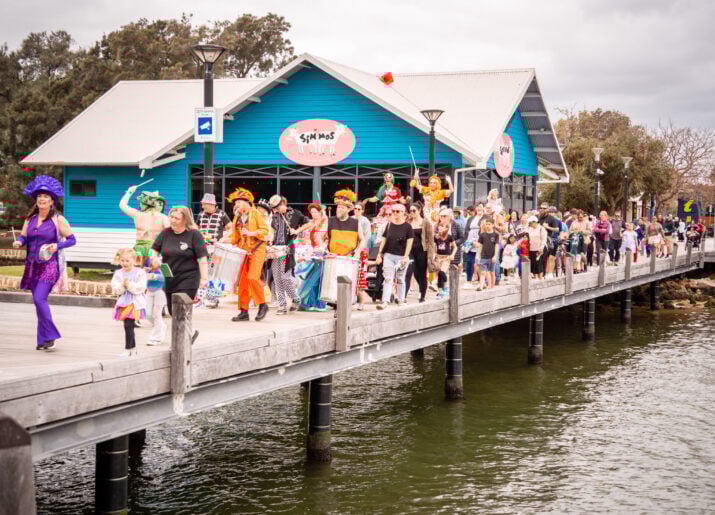 A Carnival of Colour at the Big Dress Up Day & Parade!
