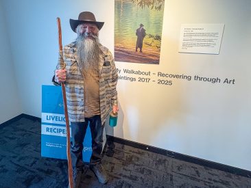 A Powerful Opening for “My Walkabout – Recovering through Art”