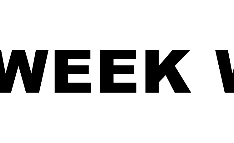 Image of Text in bold, black capital letters reads YOUTH WEEK WA 2022 on a plain, light background.