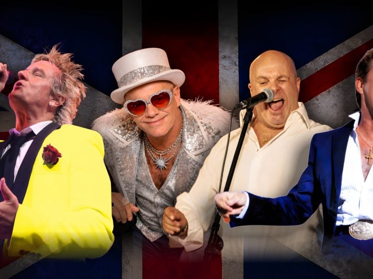 The Superstars in Concert -Rod Stewart, Elton John, Joe Cocker, Tom Jones